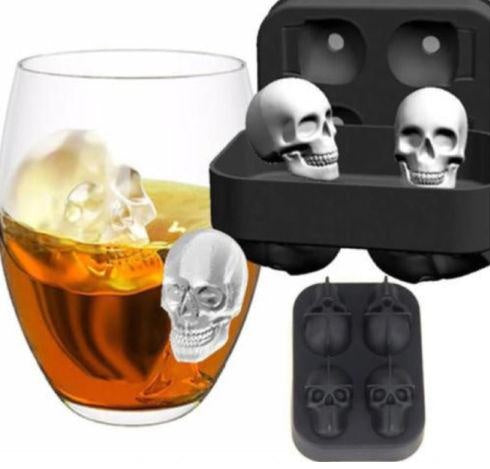 Totenkopf 3D Eiswürfelform