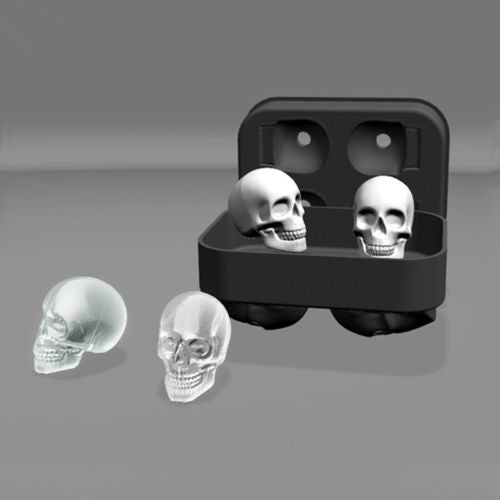 Totenkopf 3D Eiswürfelform