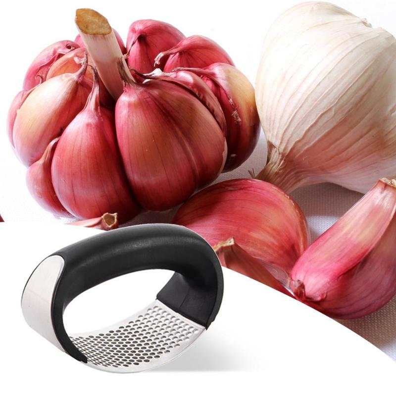 Premium Knoblauchpresse aus Edelstahl